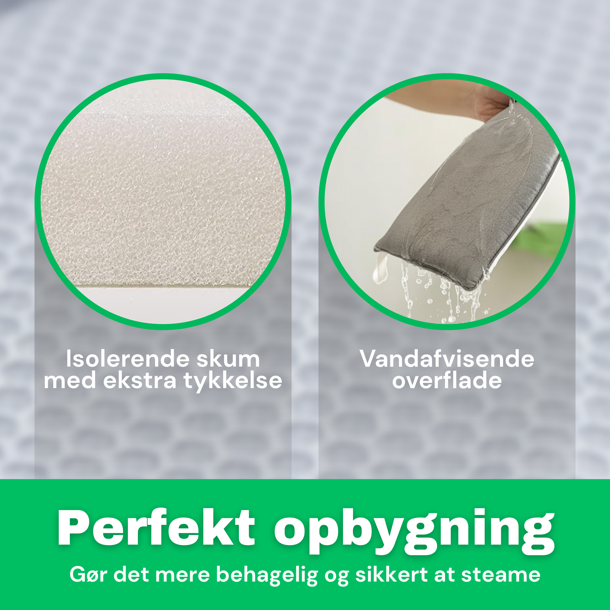 Strygehandske til Steamy™ tøjdamper – holder tøjet stramt under dampning