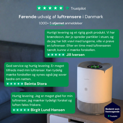 CleanFriend AirFlow30™ luftrenser – i dansk hjem