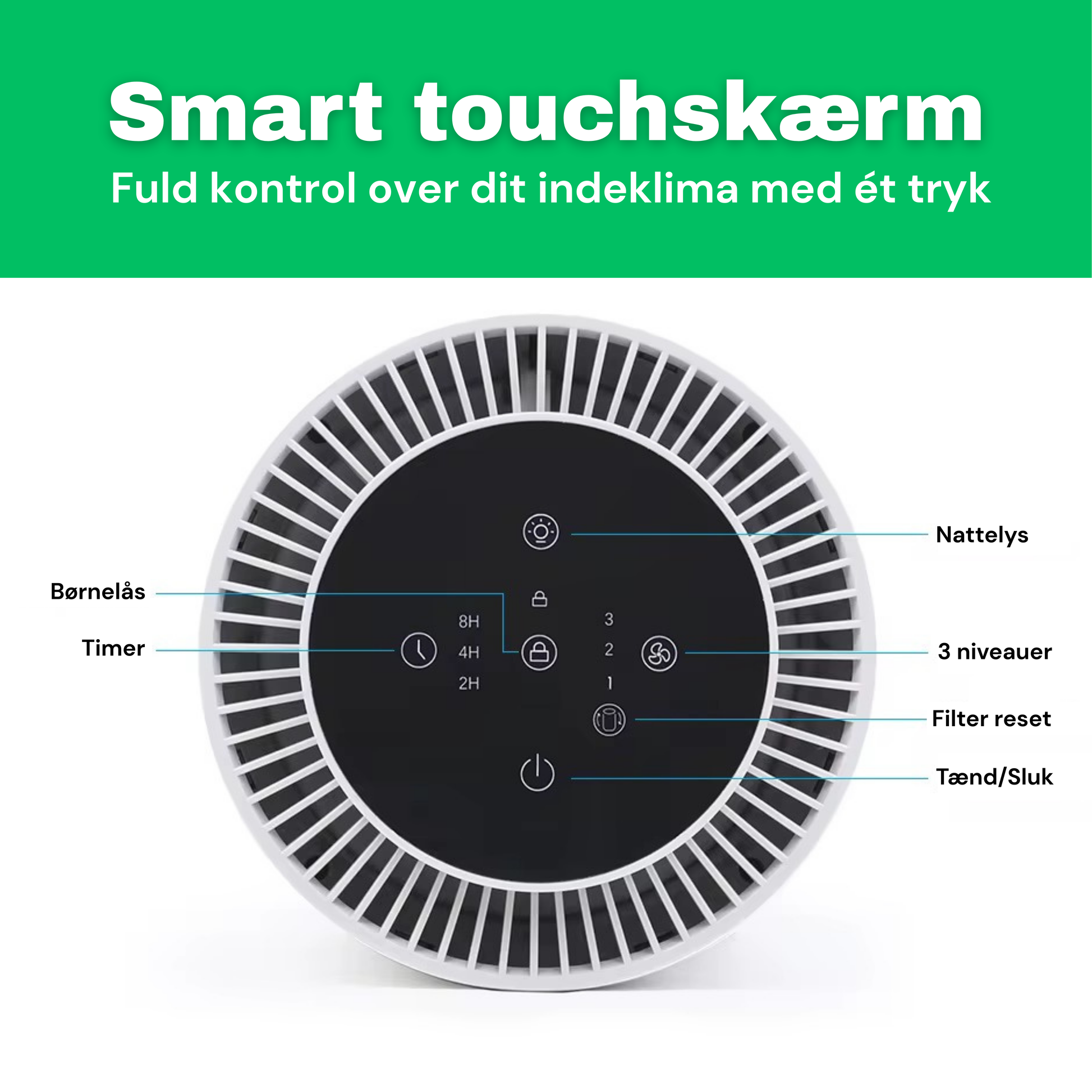 CleanFriend AirFlow15™ luftrenser – filterskift trin for trin