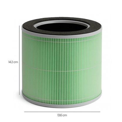 HEPA 13-filter til AirFlow15™ luftrenser – set fra siden